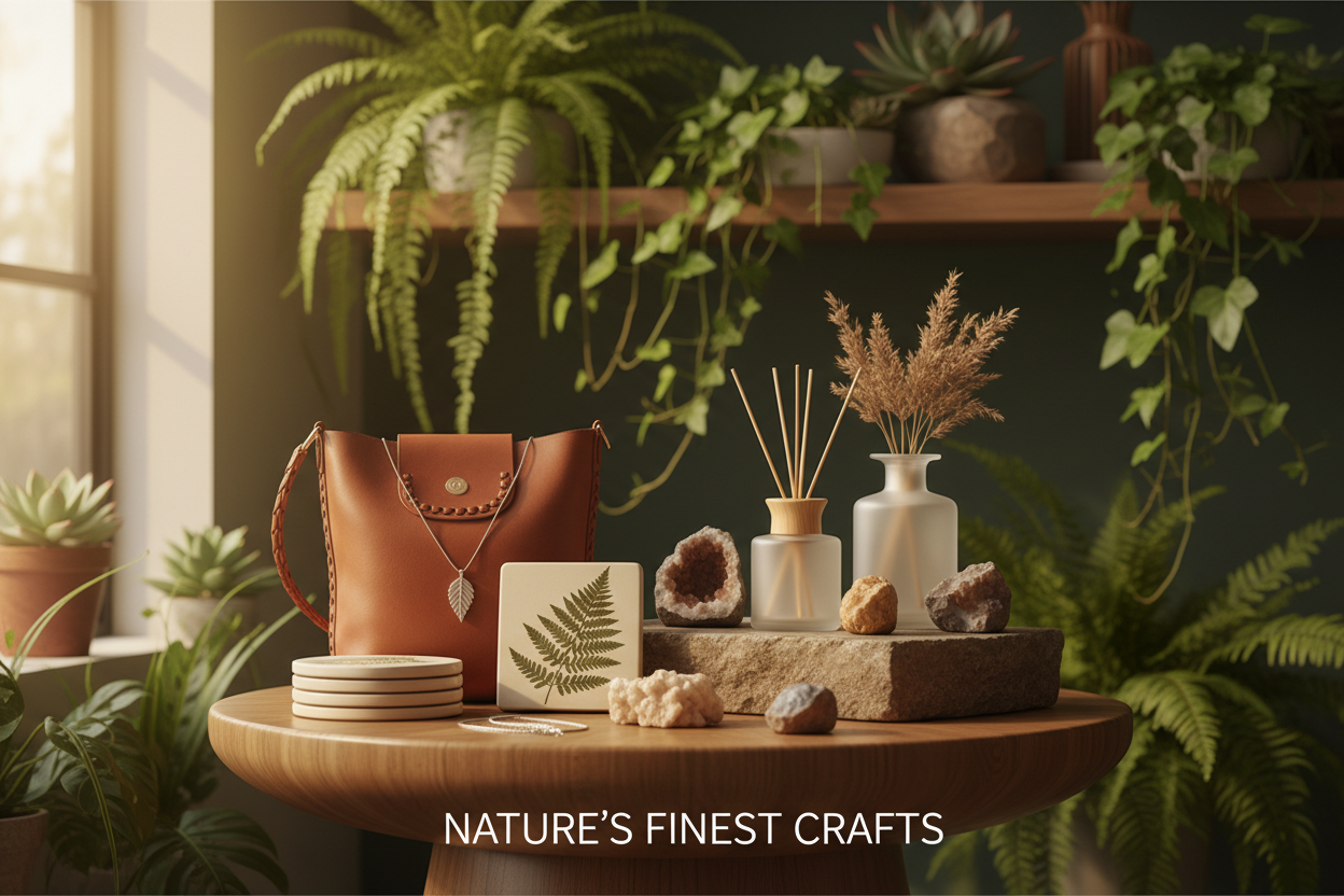 Nature-inspired hero banner